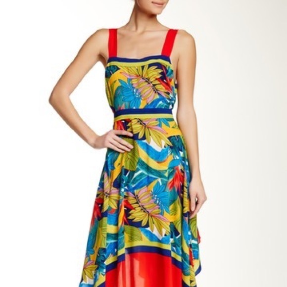 Tracy Reese Dresses & Skirts - Anthropologie plenty TRACY REESE Scarf Hem Dress